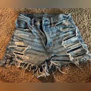 american eagle jean shorts